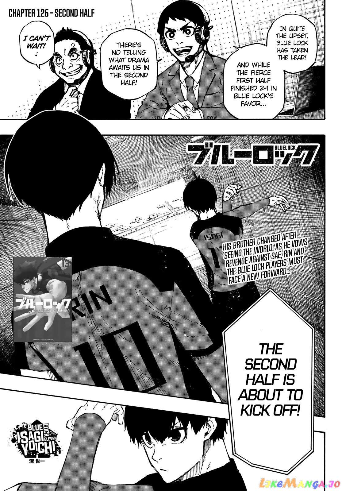 Blue Lock Chapter 126 image 01